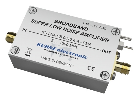 KU LNA BB 0515-4 A SMA, Breitband Vorverstärker