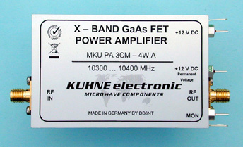 MKU PA 3CM-4W A, GaAs-FET Leistungsverstärker 